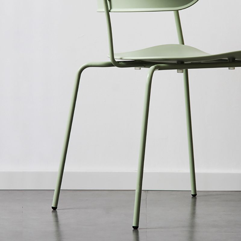 Glam Style Metal Arm Chair Open Back Side Chair for Dining Room (Set of 4) Clearhalo 'Dining Chairs' 'Dining Tables & Seating' 'dining_chair' 'furn' 'furn_dining_chair' 'Furniture' 'furniture_dining_chair' 'Kitchen & Dining Furniture' 1200x1200_3779a989-a42a-4ba8-8e1a-e572588a1ce1