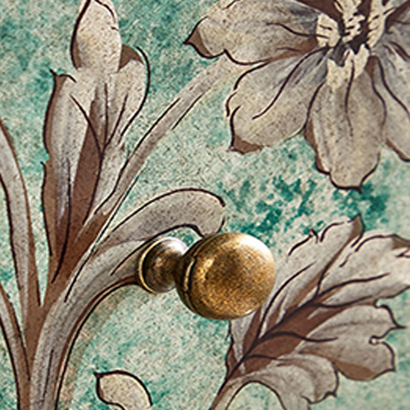 16.38-inch W Dressoir Amerikaan Traditionele vaste houten opbergkist