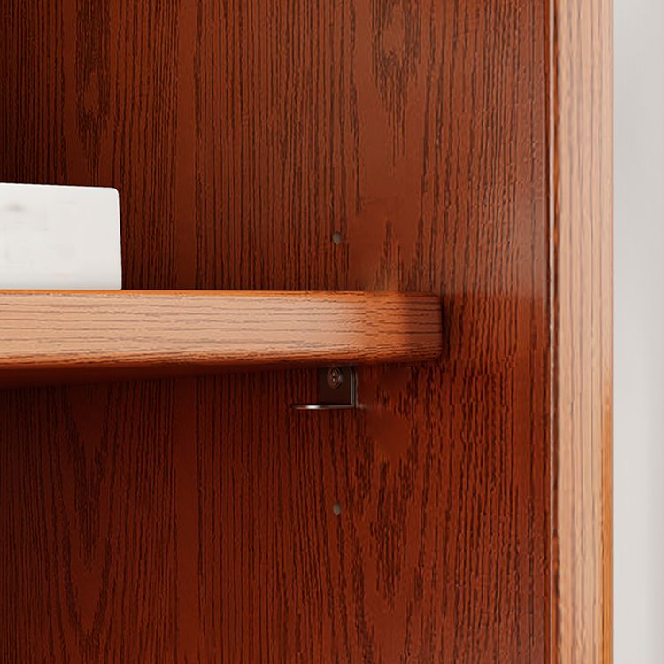 Modern Two Drawer Accent Cabinet Rectangular Wooden and Glass 1-Door Cabinet Clearhalo 'Cabinets & Chests' 'cabinets_chests' 'furn' 'furn_cabinets_chests' 'Furniture' 'Living Room Furniture' 1200x1200_377b1bf1-9d0e-414c-bfdb-20b99812bae3