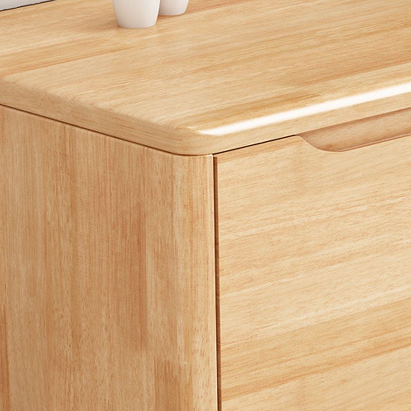 Consola de TV de estante abierta escandinava de TV 2-Cabinet Stand with Soft Close Crawers