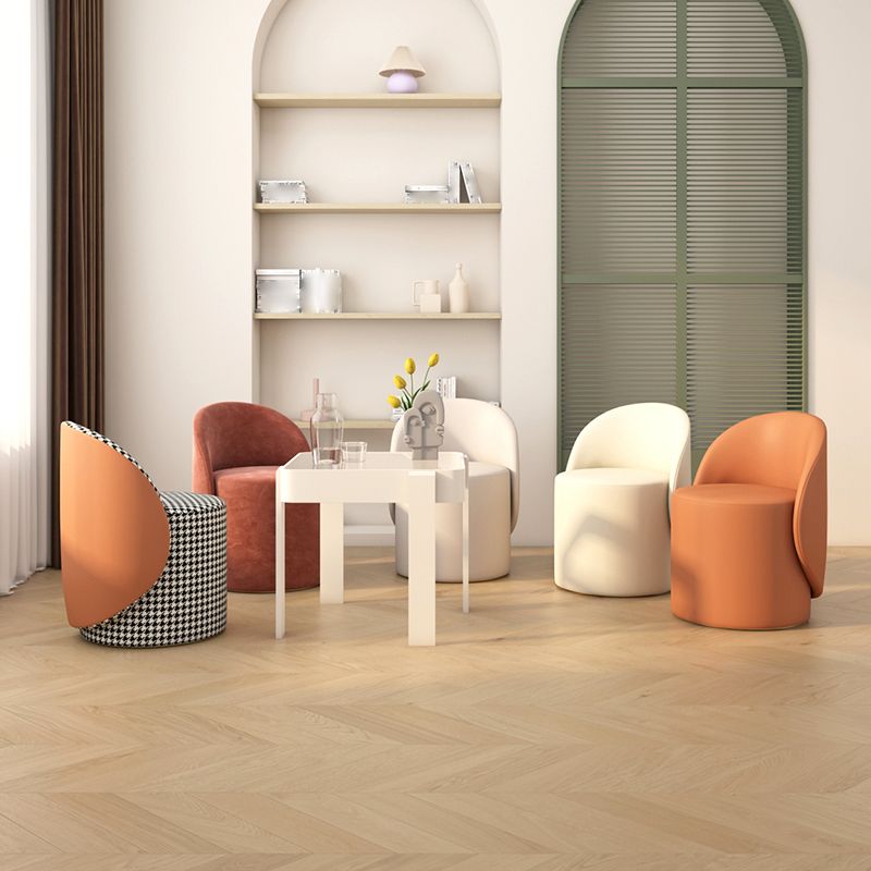 Contemporary 15.7"Wide Accent Chair Fixed Back Armless Sponge Side Chair Clearhalo 'Accent Chairs' 'accent_chairs' 'Chairs & Seating' 'furn' 'furn_accent_chairs' 'Furniture' 'Living Room Furniture' 1200x1200_377e55b6-1af3-49a5-b2b4-1085e4812cbc