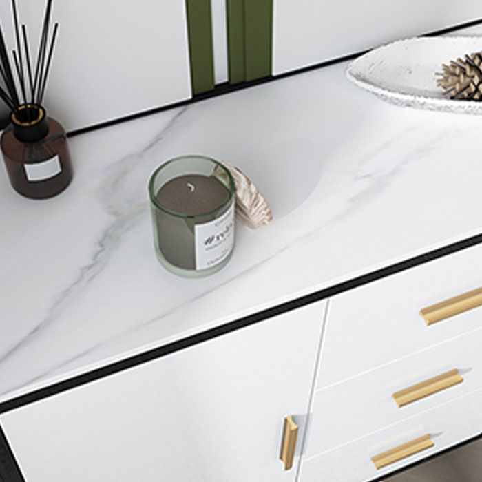 Sideboard Sideboard Glam Sideboard in pietra con porta e cassetto per la cucina