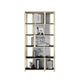 11.81"W 78.74"H Bookshelf Open Back Glam Style for Study Room Home Office Clearhalo 'Bookcases' 'furn' 'furn_bookcases' 'Furniture' 'furniture_bookcases' 'kitchen' 'kitchen_bookcases' 'Living Room Furniture' 'Office Furniture' 1200x1200_3780d0de-4418-4ef7-9edd-5cd448e369fe