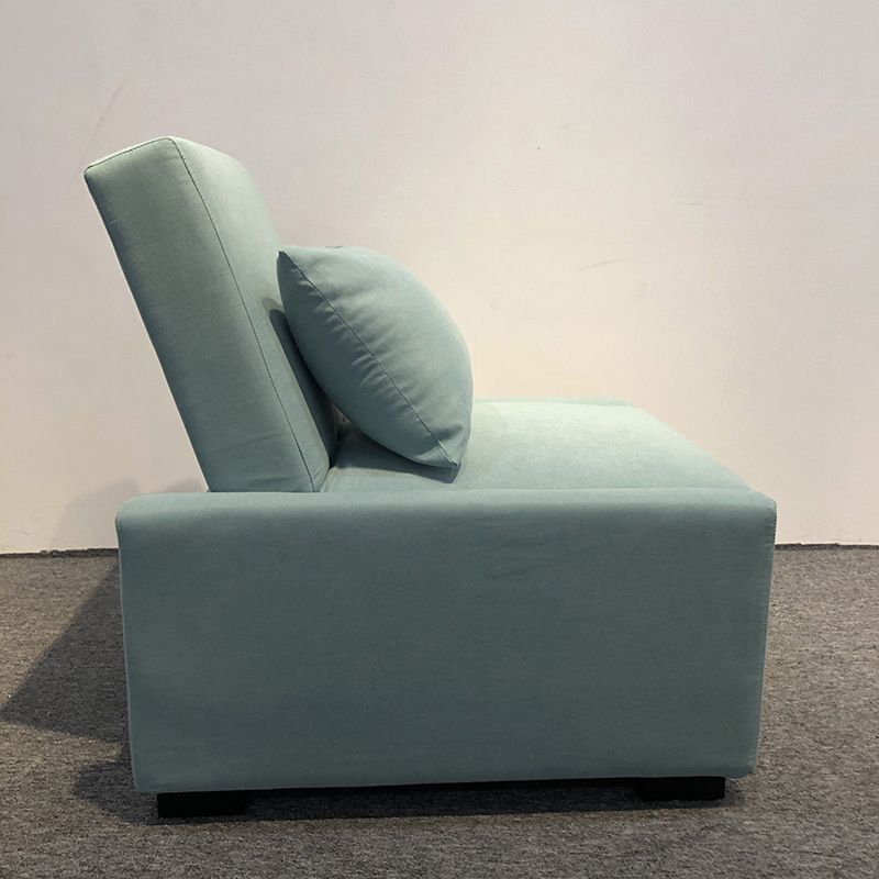 Modern Green Convertible Sofa Cushion Back Foldable Futon Chairs Clearhalo 'furn' 'furn_futons' 'Furniture' 'Futons & Daybeds' 'Futons' 'Living Room Furniture' 1200x1200_37813bbd-4096-4285-aa2f-6fba9b7b8ab2