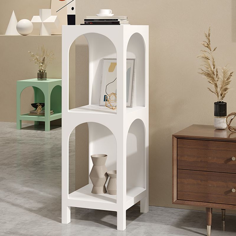 Modern Style Bookcase 13.78" Wide Metal Closed Back Bookshelf for Home Clearhalo 'Bookcases' 'furn' 'furn_bookcases' 'Furniture' 'furniture_bookcases' 'Office Furniture' 1200x1200_37821a81-54e7-4de2-ae80-1835a3f2558d