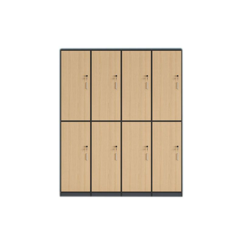 Modern vervaardigd houten opbergkast licht houten afwerking kast