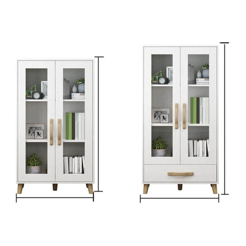 Modern Style Standard Bookcase Closed Back Bookshelf with Drawer Storage Clearhalo 'Bookcases' 'furn' 'furn_bookcases' 'Furniture' 'furniture_bookcases' 'Office Furniture' 1200x1200_37901a00-cd64-4ab1-a81d-a875ae49c5a0