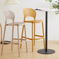 Scandinavian Home Stackable Stool Matte Finish Plastic Barstool Clearhalo 'Bar Furniture' 'Bar Stools' 'bar_stools' 'furn' 'furn_bar_stools' 'Furniture' 'furniture_bar_stools' 'Kitchen & Dining Furniture' 1200x1200_379048de-1ab7-4aa4-8540-2a6c766475e6