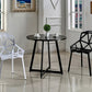 Metal Contemporary Dining Table Indoor Round Table for Kitchen Clearhalo ' dining_table' 'Dining Tables & Seating' 'Dining Tables' 'furn' 'furn_dining_table' 'Furniture' 'furniture_dining_table' 'Kitchen & Dining Furniture' 'kitchen&dining_furn' 'kitchen' 'kitchen_dining_table' 1200x1200_3791222b-6902-4dff-bfd8-0dca64b6c724