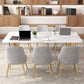 Rectangular Shaped Conference Table 2 Legs Writing Desk in White Clearhalo 'furn' 'furn_office_desk' 'Furniture' 'Office Desks' 'Office Furniture' 'office_desk' 1200x1200_3792f04c-8dbe-4cfa-b39a-e2b2d4440ef1