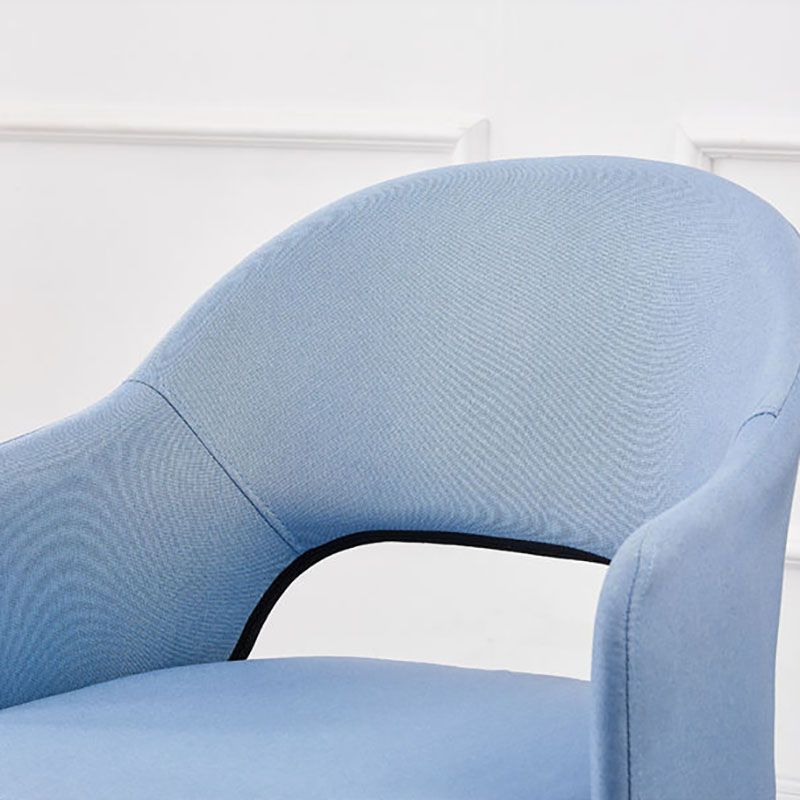 Modern Open Back Dining Side Chair Dining Fabric Side Chair for Home Clearhalo 'Dining Chairs' 'Dining Tables & Seating' 'dining_chair' 'furn' 'furn_dining_chair' 'Furniture' 'furniture_dining_chair' 'Kitchen & Dining Furniture' 1200x1200_3793d7fb-15c7-4eb2-96fe-fc2f82589e28