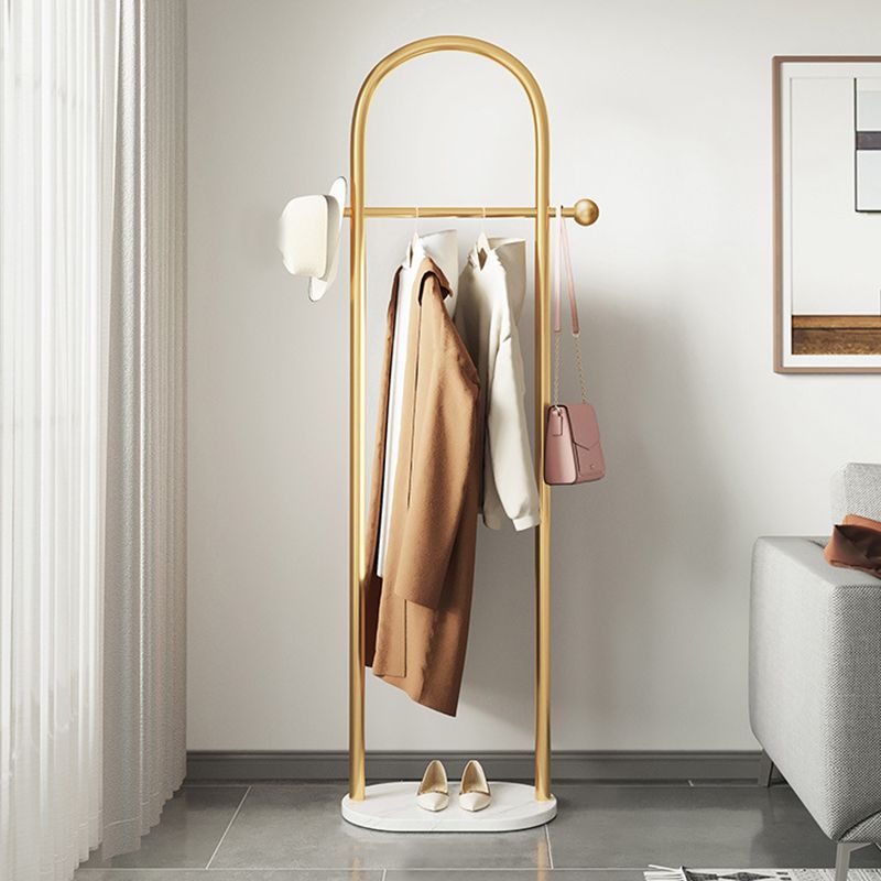 Splendido rastrelliere di ingresso in gambo metallico in metallo