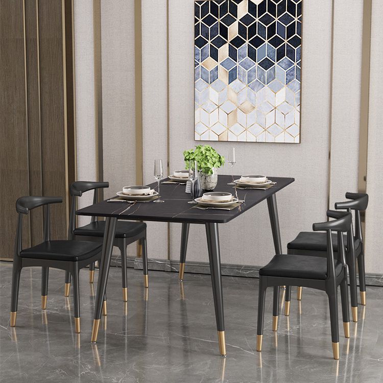 Modern 1/2/5/7 Pieces Dining Furniture Sintered Stone Dining Furniture Set /Separate Items Clearhalo 'Dining Room Sets' 'Dining Tables & Seating' 'dining_room_set' 'furn' 'furn_dining_room_set' 'Furniture' 'furniture_dining_room_set' 'Kitchen & Dining Furniture' 'kitchen&dining_furn' 'kitchen' 1200x1200_37983059-5b04-4754-9952-3fe3934194da