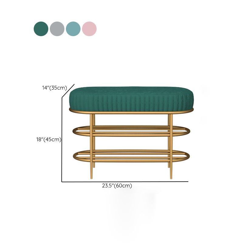 Modern Entryway Bench Cushioned Seating Bench with Shoe Storage Clearhalo 'Benches' 'Chairs & Seating' 'furn' 'furn_benches' 'Furniture' 'Living Room Furniture' 1200x1200_37994981-38ac-4db0-a610-97153cddc55b