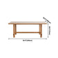 Rectangle Trestle Furniture Pine Solid Wood Dining Room Collection for Home Clearhalo ' dining_table' 'Dining Tables & Seating' 'Dining Tables' 'furn' 'furn_dining_table' 'Furniture' 'furniture_dining_table' 'Kitchen & Dining Furniture' 'kitchen&dining_furn' 'kitchen' 'kitchen_dining_table' 1200x1200_379ede78-f3cc-4639-9be7-7824022ee664
