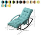 Tufted Cushions Rocker Chair Contemporary Whole Colored Fabric Rocker Chair