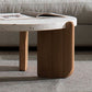 3 Legs Single Coffee Table Modern Round White Slate Coffee Table Clearhalo 'Coffee & Accent Tables' 'Coffee Tables' 'coffee_tables' 'furn' 'furn_coffee_tables' 'Furniture' 'Living Room Furniture' 1200x1200_37a08fed-3f9a-4a63-93e9-0ebbcb01b62a
