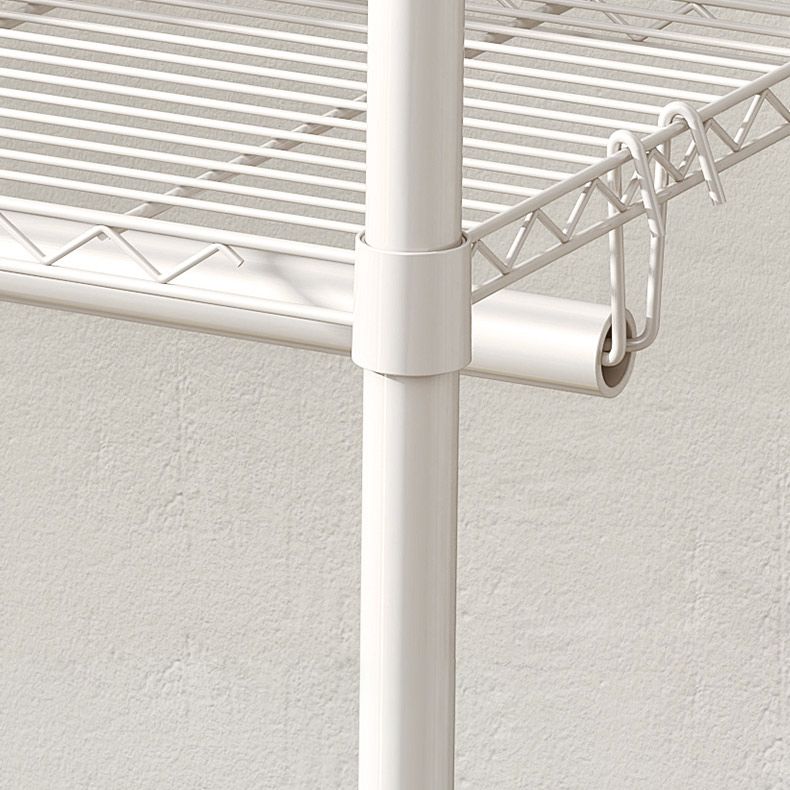 Contemporary Style Wardrobe Steel Wardrobe Closet with Shelves Clearhalo 'Armoires & Wardrobes' 'armoires_wardrobes' 'Bedroom Furniture' 'furn' 'furn_armoires_wardrobes' 'Furniture' 1200x1200_37a7e8eb-7ab9-4ddb-b7ac-f383c4200233