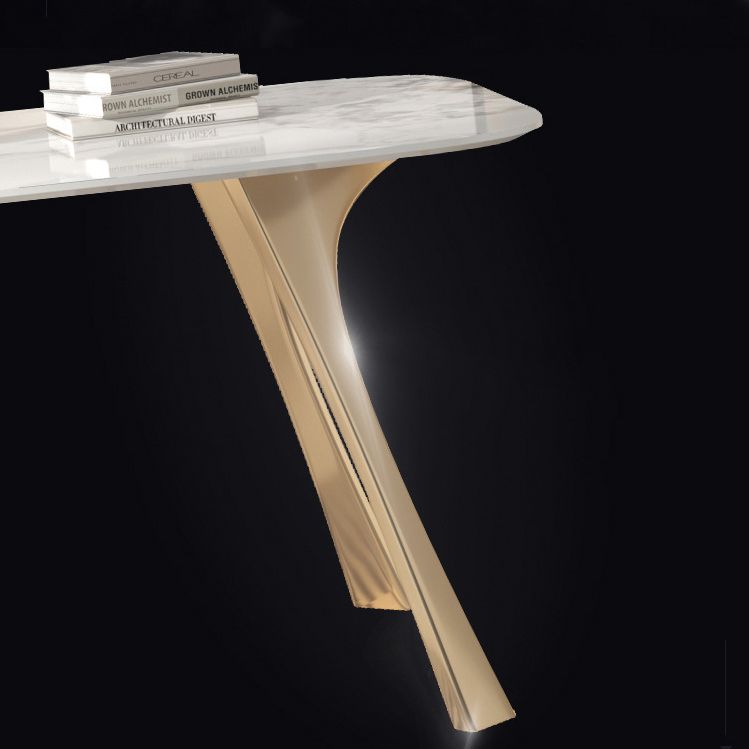 Nordic Glam Sintered Stone Dining Table Set 1/4/5/7 Pieces Dining Set for Home Clearhalo 'Dining Room Sets' 'Dining Tables & Seating' 'dining_room_set' 'furn' 'furn_dining_room_set' 'Furniture' 'furniture_dining_room_set' 'Kitchen & Dining Furniture' 1200x1200_37a8de48-aa37-49a4-870e-e86db688af3b