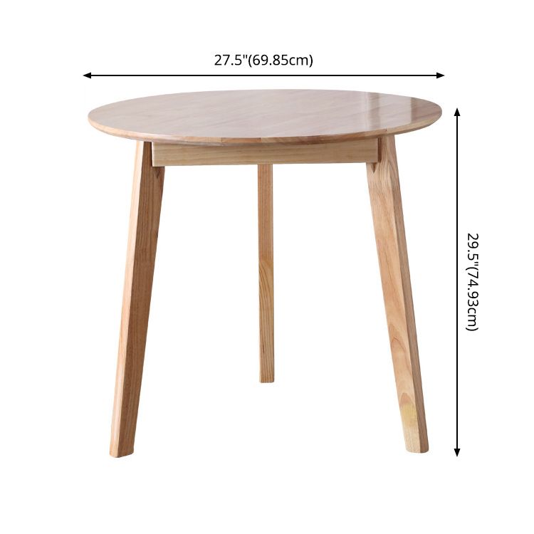 Modern Style Kitchen Dinette Set Solid Wood Top Dining Furniture Set with 3 Legs Base Clearhalo 'Dining Room Sets' 'Dining Tables & Seating' 'dining_room_set' 'furn' 'furn_dining_room_set' 'Furniture' 'furniture_dining_room_set' 'Kitchen & Dining Furniture' 'kitchen&dining_furn' 'kitchen' 1200x1200_37a9083e-99ca-486b-99d4-42cf0cd75324