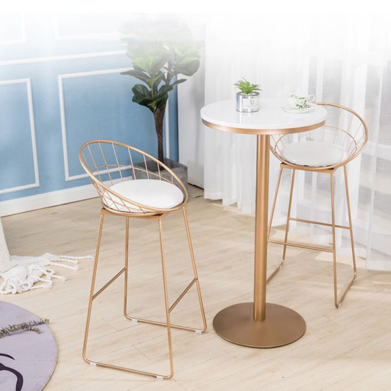 Round 1/2/3/4 Pieces Pub Dining Set Modern Metal Living Room Counter Height Set Clearhalo 'Bar Furniture' 'furn' 'furn_home_bar_bar_sets' 'Furniture' 'Home Bars & Bar Sets' 'home_bar_bar_sets' 'Kitchen & Dining Furniture' 1200x1200_37b0498f-cc6b-46c3-9352-346a62ad91d2