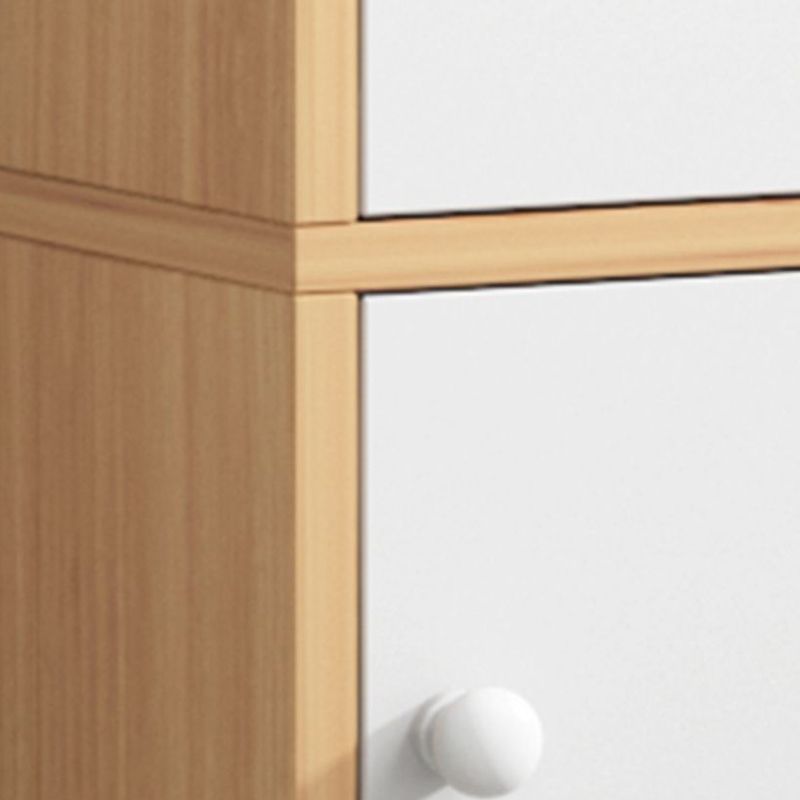 Modern Wooden Accent Cabinet Bar Pulls Handle Design Storage Cabinet Clearhalo 'Cabinets & Chests' 'cabinets_chests' 'furn' 'furn_cabinets_chests' 'Furniture' 'Living Room Furniture' 1200x1200_37b64c97-a292-4198-8fea-41df3a13b746