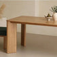 Tripod Base Dining Table Modern Natural Wood Top Dining Room Collection