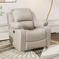 Metal Frame Standard Recliner Faux Leather Recliner Chair with Lumbar Clearhalo 'Chairs & Seating' 'furn' 'furn_recliners' 'Furniture' 'Living Room Furniture' 'Recliners' 1200x1200_37b9dbce-61d3-41b7-bfce-1f2f05f40e8c