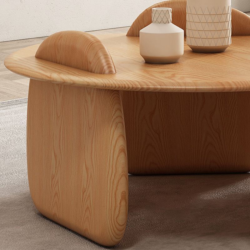Contemporary Solid Wood Coffee Table Light Wood Coffee Cocktail Table Clearhalo 'Coffee & Accent Tables' 'Coffee Tables' 'coffee_tables' 'furn' 'furn_coffee_tables' 'Furniture' 'Living Room Furniture' 1200x1200_37babac4-8605-4c94-b8c4-ddb13a0f055a