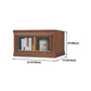 Wooden Standard Bookcase Contemporary Closed Back Bookshelf With Door Clearhalo 'Bookcases' 'furn' 'furn_bookcases' 'Furniture' 'furniture_bookcases' 'Office Furniture' 1200x1200_37badfa5-a7bd-413e-a4e2-3fd0f5087b3b
