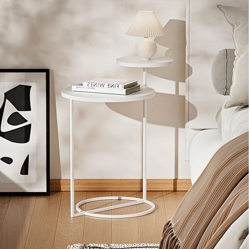 Metal Bedside Gabinet Industrial Style Accent Mesa Nightsand para dormitorio