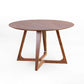 Round Double Pedestal Casual Dining Table Wood Color Fixed Table of Pinewood Solid Wood Clearhalo 'Dining Tables & Seating' 'Dining Tables' 'dining_table' 'furn' 'furn_dining_table' 'Furniture' 'furniture_dining_table' 'Kitchen & Dining Furniture' 'kitchen' 'kitchen_dining_table' 1200x1200_37bee1dd-8b16-404e-a371-1110eb1fe008