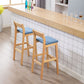Modern Style Square Bar-stool Wooden Counter Bar Stool for Home Clearhalo 'Bar Furniture' 'Bar Stools' 'bar_stools' 'furn' 'furn_bar_stools' 'Furniture' 'furniture_bar_stools' 'Kitchen & Dining Furniture' 1200x1200_37c36467-a664-4344-a3e9-b65a3db1813e