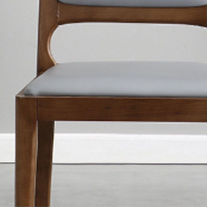 Open Back Side Chair Wood Industrial Style Dining Room Chair for Home Clearhalo 'Dining Chairs' 'Dining Tables & Seating' 'dining_chair' 'furn' 'furn_dining_chair' 'Furniture' 'Kitchen & Dining Furniture' 1200x1200_37c3a25a-6694-4274-b47d-1d769467ef5a