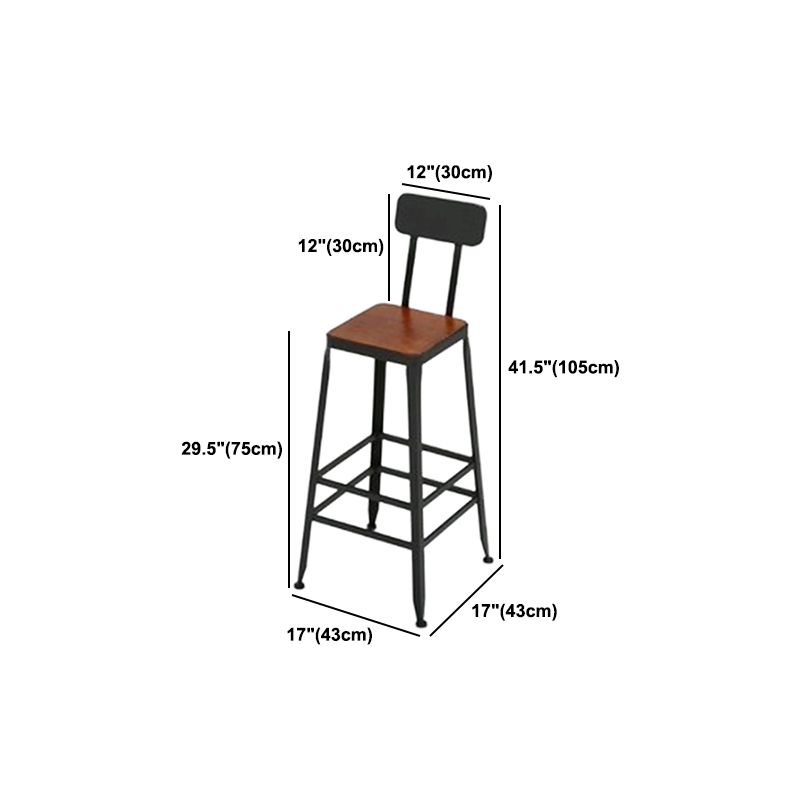 Mesa de barra de madera maciza rectángulo industrial Juego de 1/5 piezas de mesa con heces