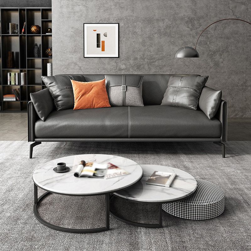 Living Room Contemporary Pillow Top Arm Standard Pillows Sofa Chaise Clearhalo 'furn' 'furn_sofas' 'Furniture' 'furniture_sofas' 'kitchen' 'kitchen_sofas' 'Living Room Furniture' 'Sofa' 'sofas' 1200x1200_37c5da39-ad07-4e44-a7b5-b9cc8986c1a7