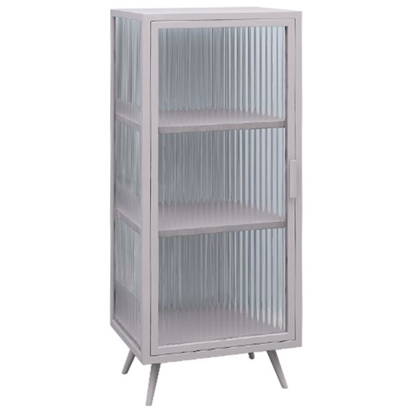Glass Door Iron Sideboard Modern Server Cabinet with Storage for Kitchen Dining Room Clearhalo 'buffet_sideboard' 'Buffets & Sideboards' 'furn' 'furn_buffet_sideboard' 'Furniture' 'furniture_buffet_sideboard' 'Kitchen & Dining Furniture' 1200x1200_37c88bc0-d4d9-4ff9-9ee1-25c77bea5a3e