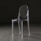 Plastic Armless Dining Chair Home Open Back Dining Side Chairs (Set of 4) Clearhalo ' kitchen&dining_furn' 'Dining Chairs' 'Dining Tables & Seating' 'dining_chair' 'furn' 'furn_dining_chair' 'Furniture' 'furniture_dining_chair' 'Kitchen & Dining Furniture' 'kitchen' 1200x1200_37c900de-7579-4ded-8224-9d6ea1337e8b