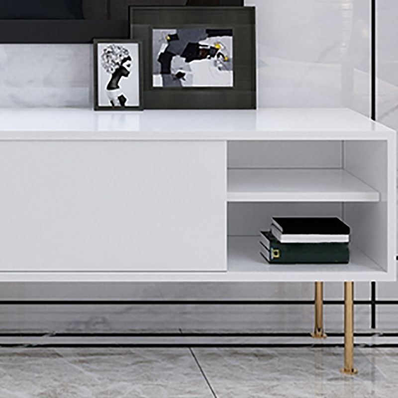 Console multimediale per TV in legno Console multimediale moderna Supporto TV per soggiorno