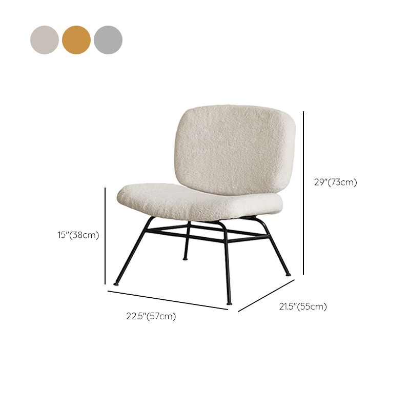 Armless Fixed Back Lounge Chair Modern Slipper Accent Chair for Living Room Clearhalo 'Accent Chairs' 'accent_chairs' 'Chairs & Seating' 'furn' 'furn_accent_chairs' 'Furniture' 'Living Room Furniture' 1200x1200_37d28931-bf3f-44a7-a47f-ad8550b4380f