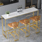 1/2/3/4 Pieces Modern Rectangular Pub Table Set Sintered Stone Top Bistro Table Set Clearhalo 'Bar Furniture' 'furn' 'furn_home_bar_bar_sets' 'Furniture' 'Home Bars & Bar Sets' 'home_bar_bar_sets' 'Kitchen & Dining Furniture' 1200x1200_37d53e25-690e-469d-afca-a0bef13fdc25