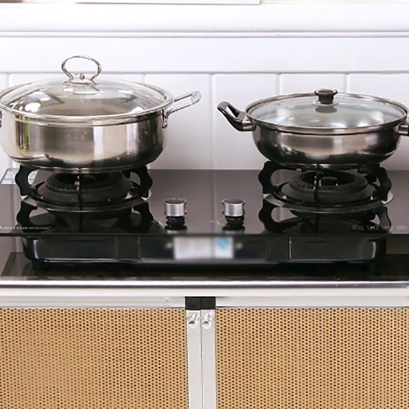 47.5"L Modern Style Sideboard with Metal Cabinets Door Sideboard for Kitchen Dining Room Clearhalo 'buffet_sideboard' 'Buffets & Sideboards' 'furn' 'furn_buffet_sideboard' 'Furniture' 'Kitchen & Dining Furniture' 1200x1200_37d67bbf-2681-4abd-a337-3ad865ca93ed