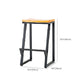 Contemporary Metal Counter Stool Wood Seat Bar Stool for Living Room Clearhalo 'Bar Furniture' 'Bar Stools' 'bar_stools' 'furn' 'furn_bar_stools' 'Furniture' 'Kitchen & Dining Furniture' 1200x1200_37d6ba4b-7bc2-4625-9a96-45690eddd471