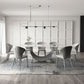 Modern Style Sintered Stone Rectangle Table Set 1/4/5/7 Pieces Dining Set Clearhalo 'Dining Room Sets' 'Dining Tables & Seating' 'dining_room_set' 'furn' 'furn_dining_room_set' 'Furniture' 'Kitchen & Dining Furniture' 1200x1200_37d79e2d-e987-430e-bf52-981ac9cf5d66