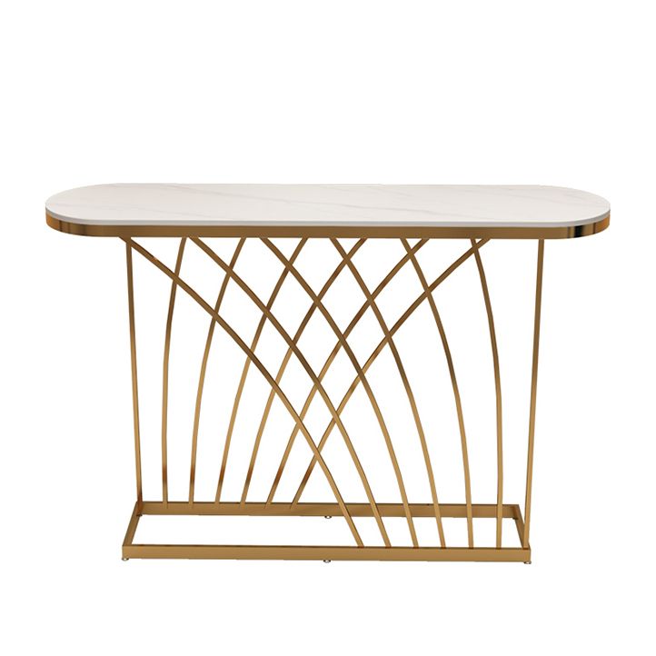 31.5" H Glam Console Accent Table Antique Finish Console Table Clearhalo 'Console Tables' 'console_tables' 'Entry & Mudroom Furniture' 'furn' 'furn_console_tables' 'Furniture' 1200x1200_37d903d5-e0b0-4d18-b52f-ae53428ab9e6