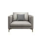 Contemporary Light Gray Cushion Back Settee Living Room Square Arm Sofa Clearhalo 'furn' 'furn_sofas' 'Furniture' 'furniture_sofas' 'Living Room Furniture' 'Sofa' 'sofas' 1200x1200_37daef33-9756-415c-9c48-aed424c913bf