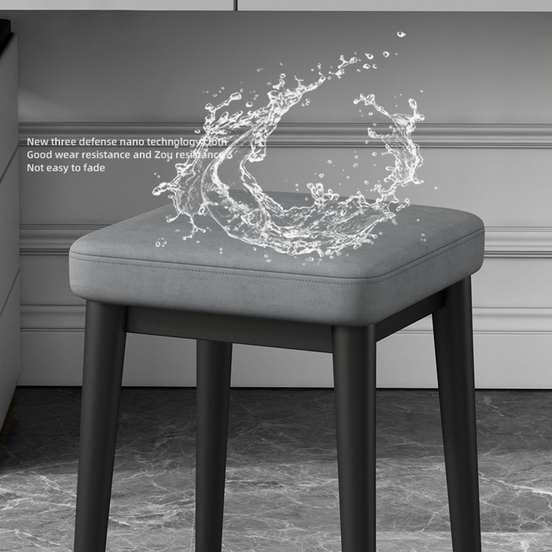 Cotton Blend Square Ottoman Whole Colored Fade Resistant Glam Cube Ottoman Clearhalo 'furn' 'furn_ottomans_poufs' 'Furniture' 'Living Room Furniture' 'Ottomans & Poufs' 'ottomans_poufs' 1200x1200_37dc5bdf-7569-4553-897c-b55434a17721