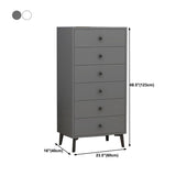 Modern Accent Chest with Soft Close Drawers Scratch Resistant Accent Cabinet