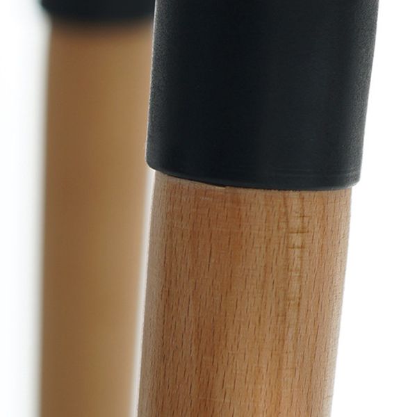 Sillas de comedor de estilo contemporáneo sillas de comedor sin brazos con patas de madera para cocina