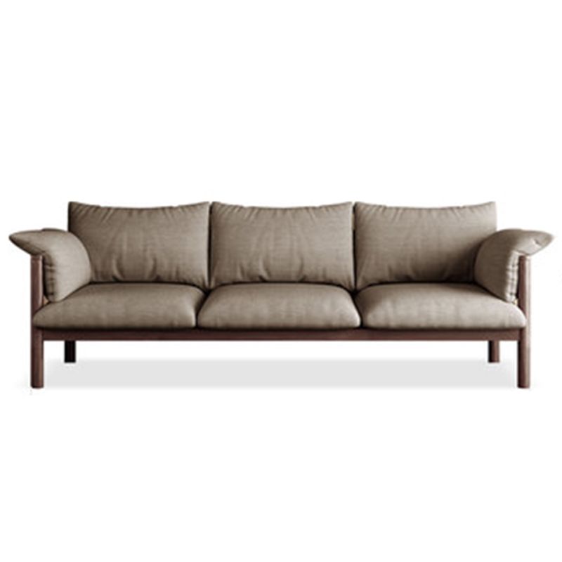 Contemporary Square Arm Standard Sofa with Bolster Pillows for Living Room, Apartment Clearhalo 'furn' 'furn_sofas' 'Furniture' 'furniture_sofas' 'kitchen' 'kitchen_sofas' 'Living Room Furniture' 'Sofa' 'sofas' 1200x1200_37de5f89-d6a5-4aa6-8a02-16926eb4c36a